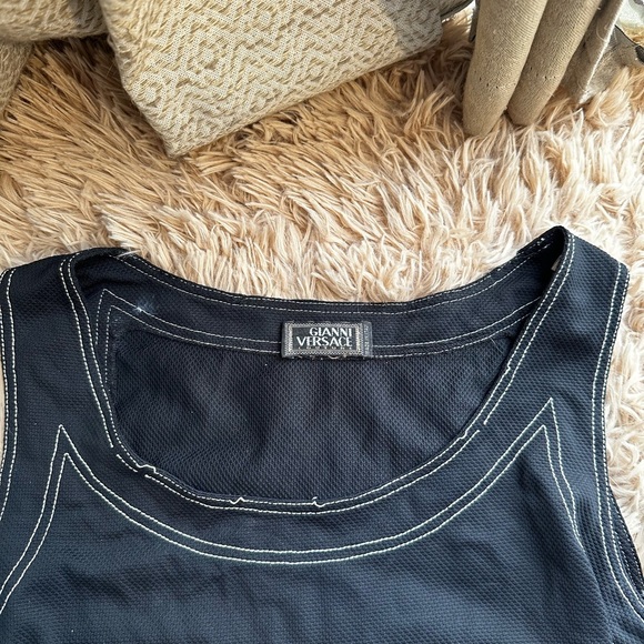 Versace black and white bathing suit - Picture 3 of 8